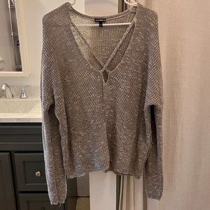 Gray Express Sweater